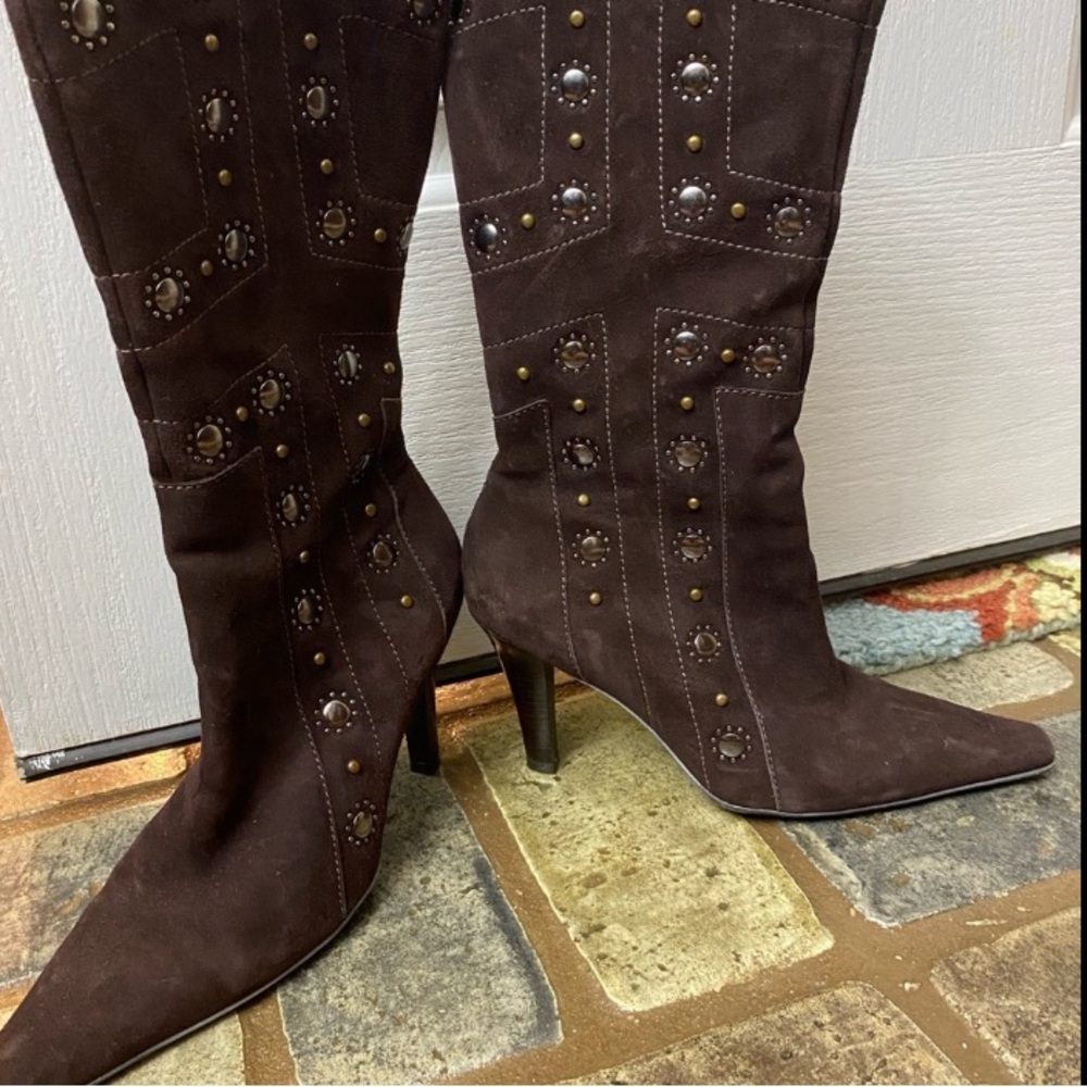 ANTONIO MELANI Brown Heeled Boots